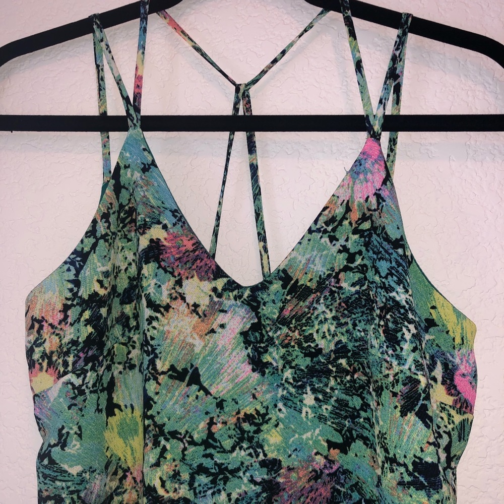 Bright vibrant summer dress